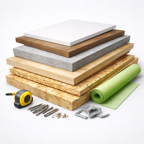 Листовые материалы (ДСП, ДВП, OSB, ЦСП, фанера)